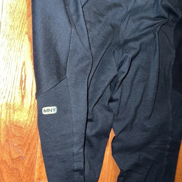 Marc Newyork black high waisted pull  on moto leggings Sz XL - Picture 8 of 9